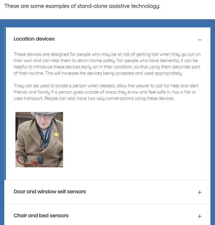 Assistive Technology screenshot AT Screenshot 1