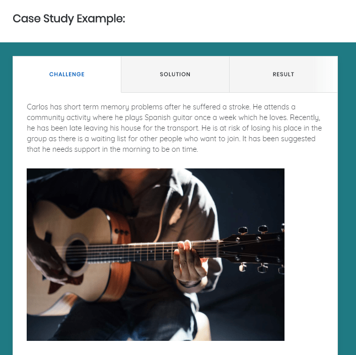 Assistive Technology screenshot3 guitar manaAssistive Technology Course | Social Care Training | eLearning Course