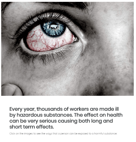 COSHH 2 COSHH - substances hazardous to health | Social Care eLearning Course | GML