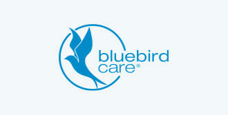 Blue Bird Care Logo | Grey Matter Learning Partners | Care Certificate Courses