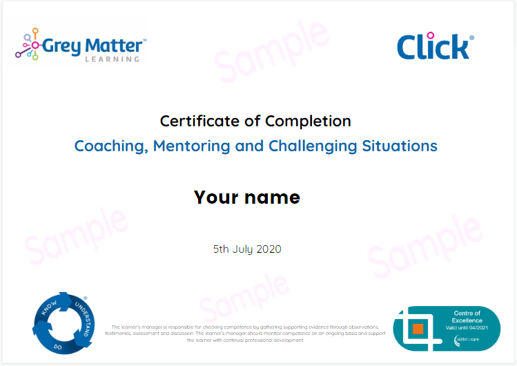 Coaching Mentoring Course for Social Care Companies | eLearning Training