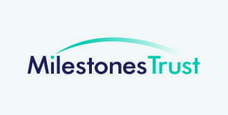 Milestones Trust Logo | Social Care | Proud to Support | Grey Matter Learning