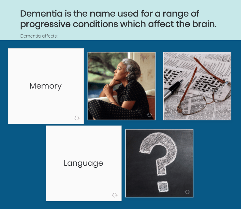 Dementia Awareness screenshot Dementia Awareness Course | Care Certificate eLearning