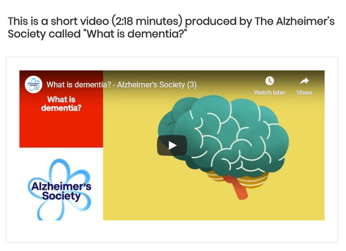 Dementia Awareness screenshot3 screenshot