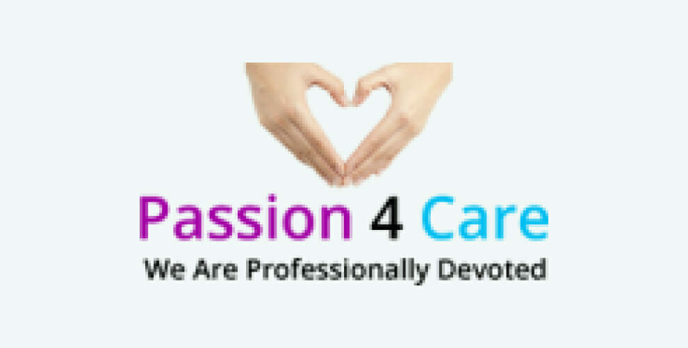 Passion 4 Care Logo | Grey Matter Learning Partners | Care Certificate Courses