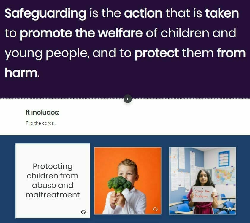 Safeguarding CYP in Res CC screenshot 2 safeguarding children