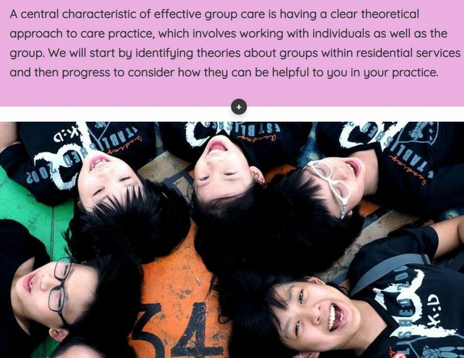 Support group living screenshot 1 Support group living screenshot 1