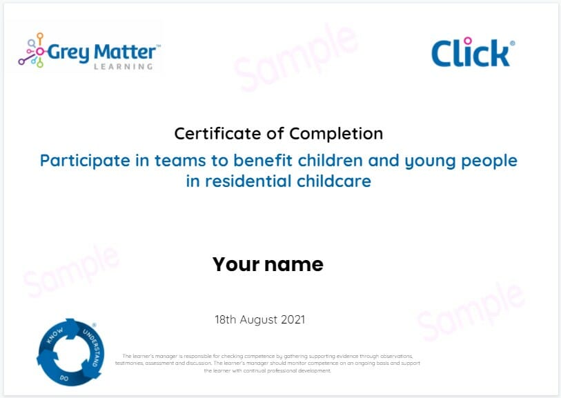 teams certificate