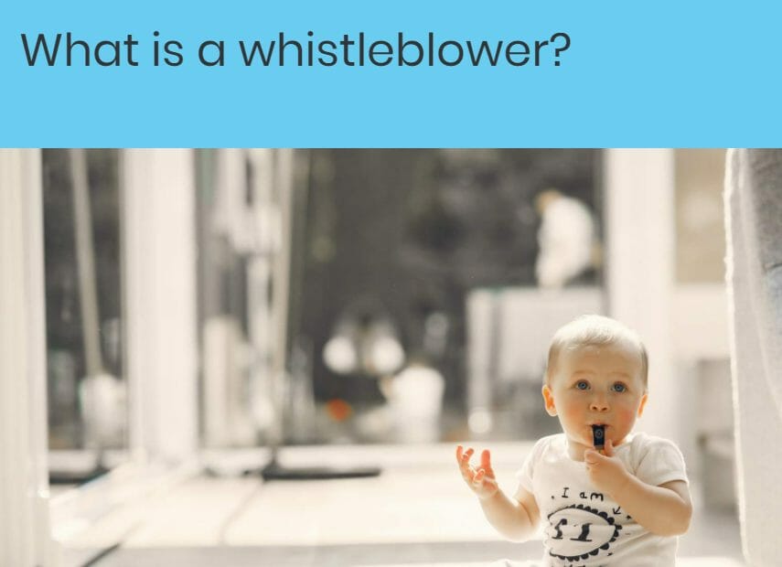 whistleblowing screenshot 1 whistleblowing screenshot 1