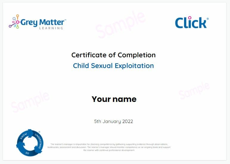 CSE Certificate