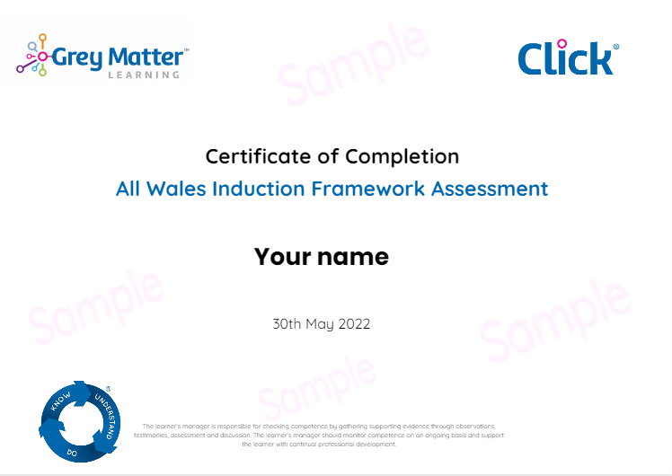 Certification Example AWIF