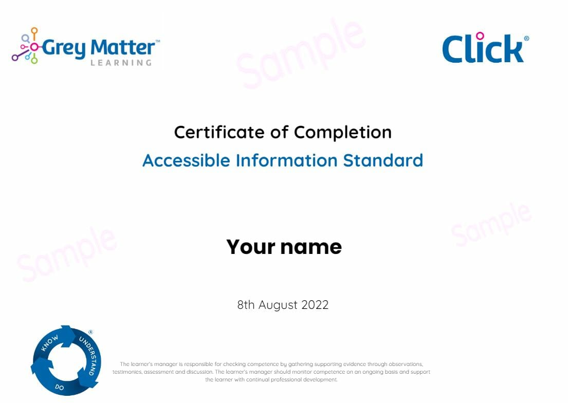AIS certificate
